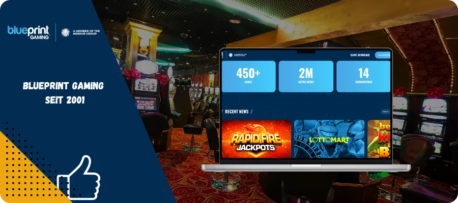 Blueprint Gaming Online-Slot-Anbieter