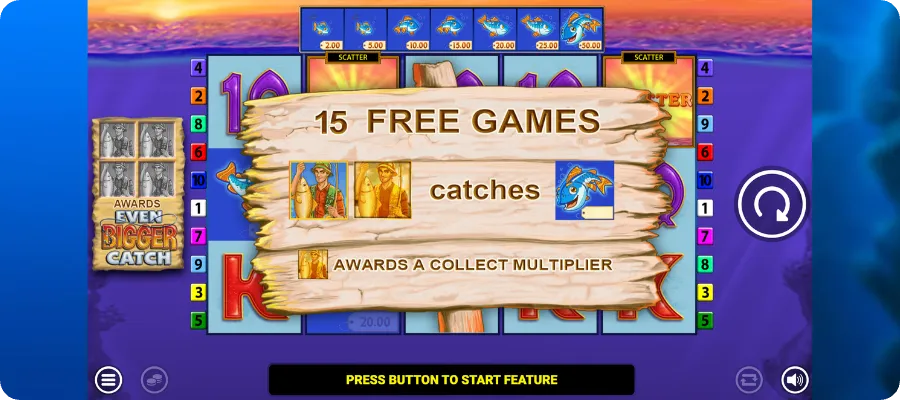 Freispiele Feature Fishin Frenzy Even Bigger Catch