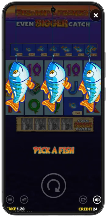 Freispiele im Fishin Frenzy Even Bigger Catch
